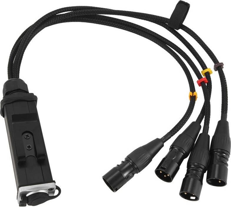 Torribaly RJ45 CAT5 Shielded 4 Channel XLR Cable