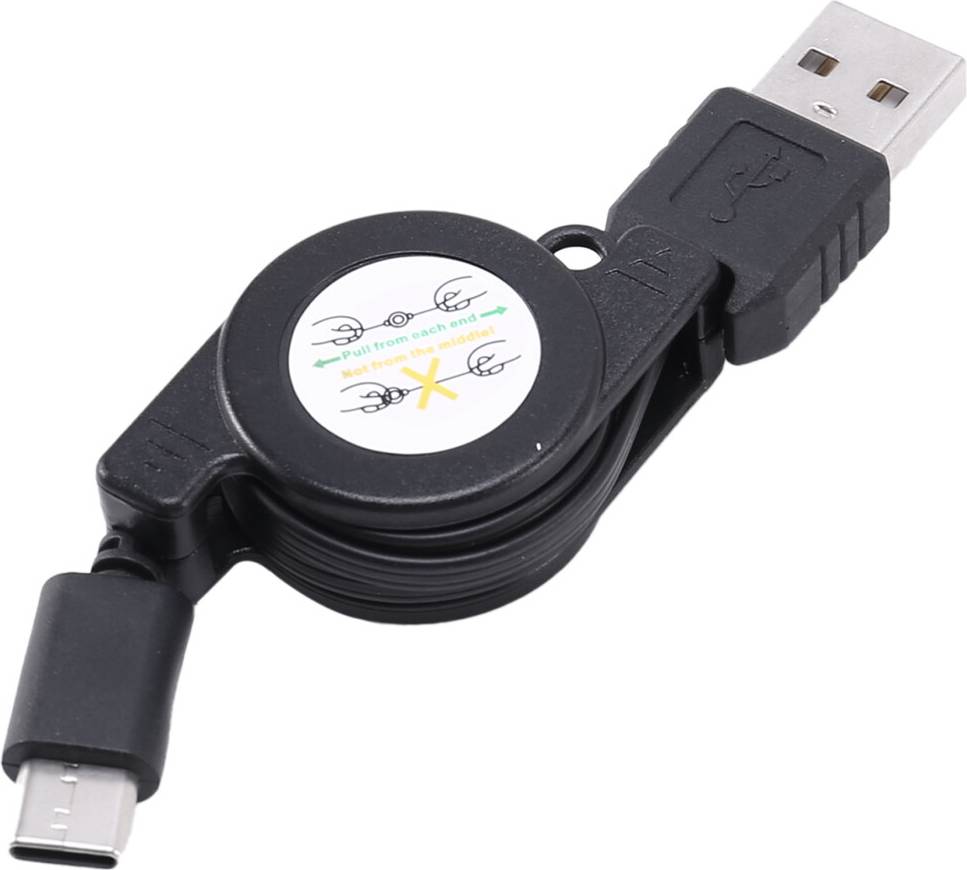 Typecat USB 3.1 Retractable Cable Charger