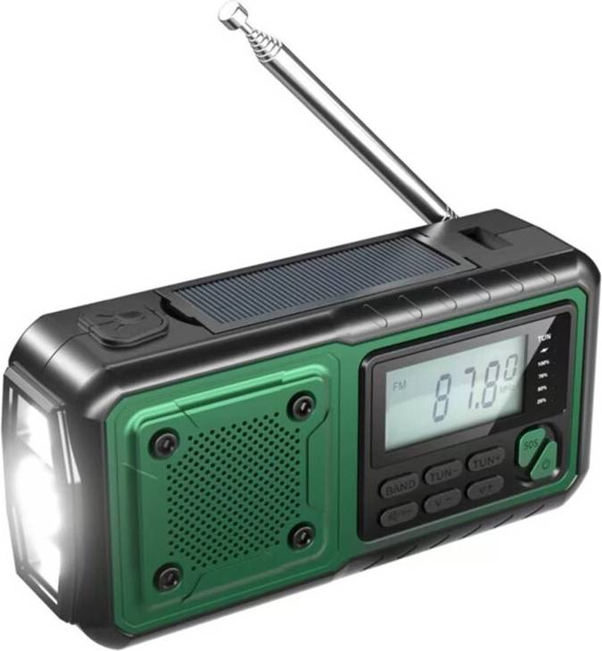Multifunction Emergency Radio Portable Power Bank