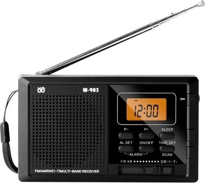 Kepptory Digital Radio FM AM SW LED Screen Clock