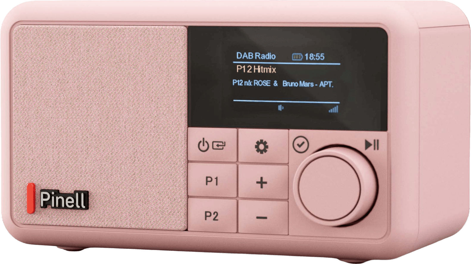 Compact Digitalradio Primerose Pink