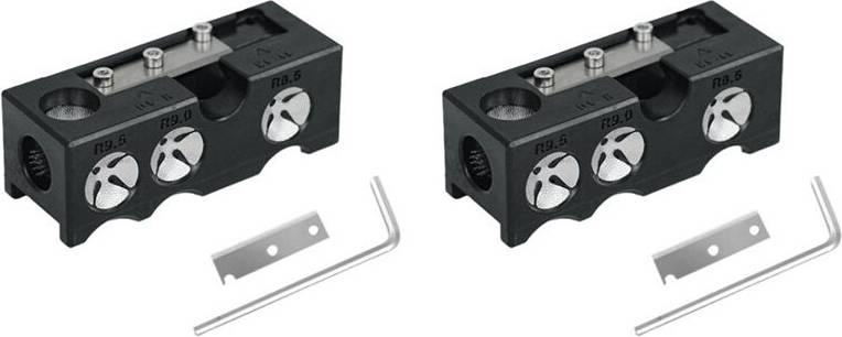 Multifunction Billiard Cue Tip Shaper Kit