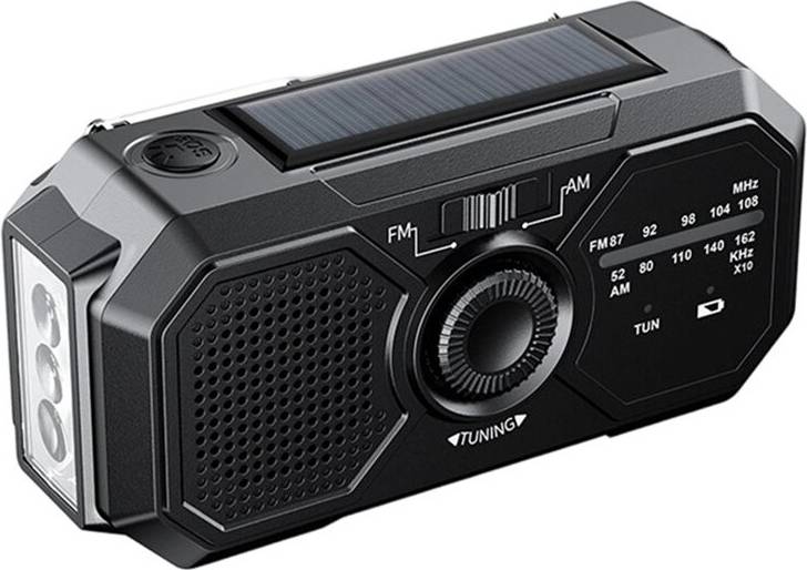 Portable Solar Radio Emergency Kit