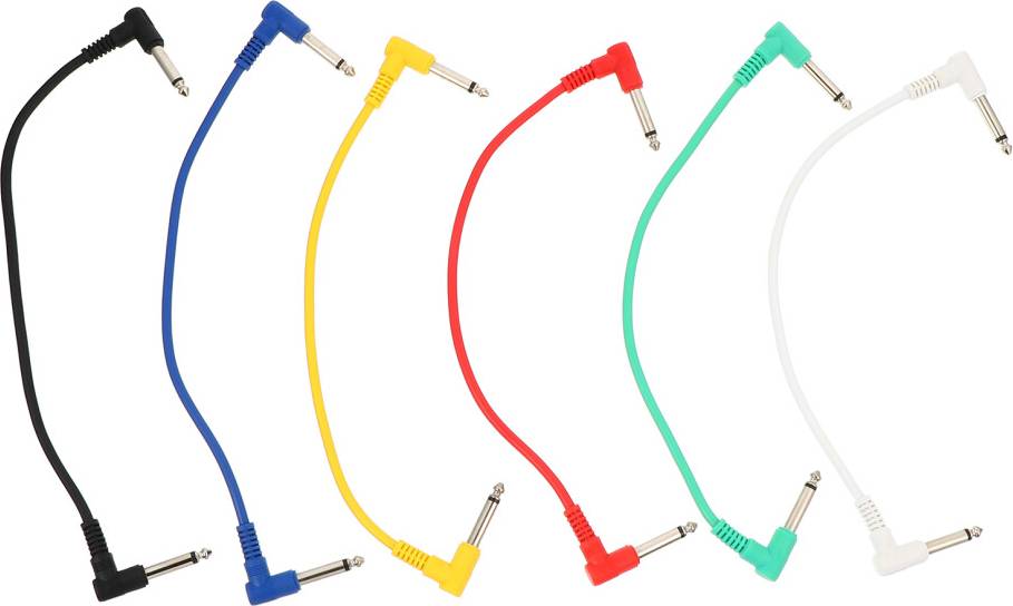 VILLCASE 18Pcs Amp Cables Guitar Instrument Cable