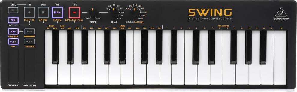 Behringer Swing 32-Key USB MIDI Controller Keyboard