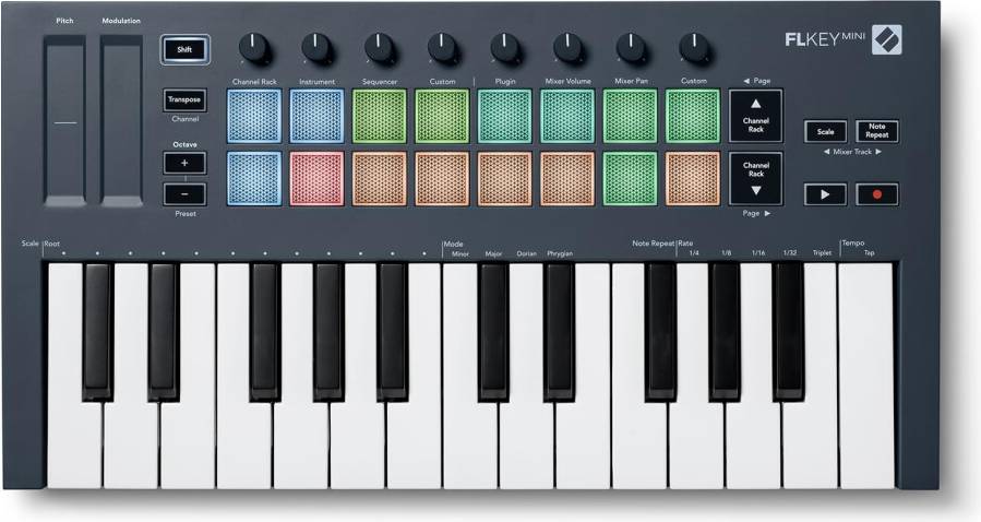 Novation FLkey Mini Portable 25-Key Keyboard Controller