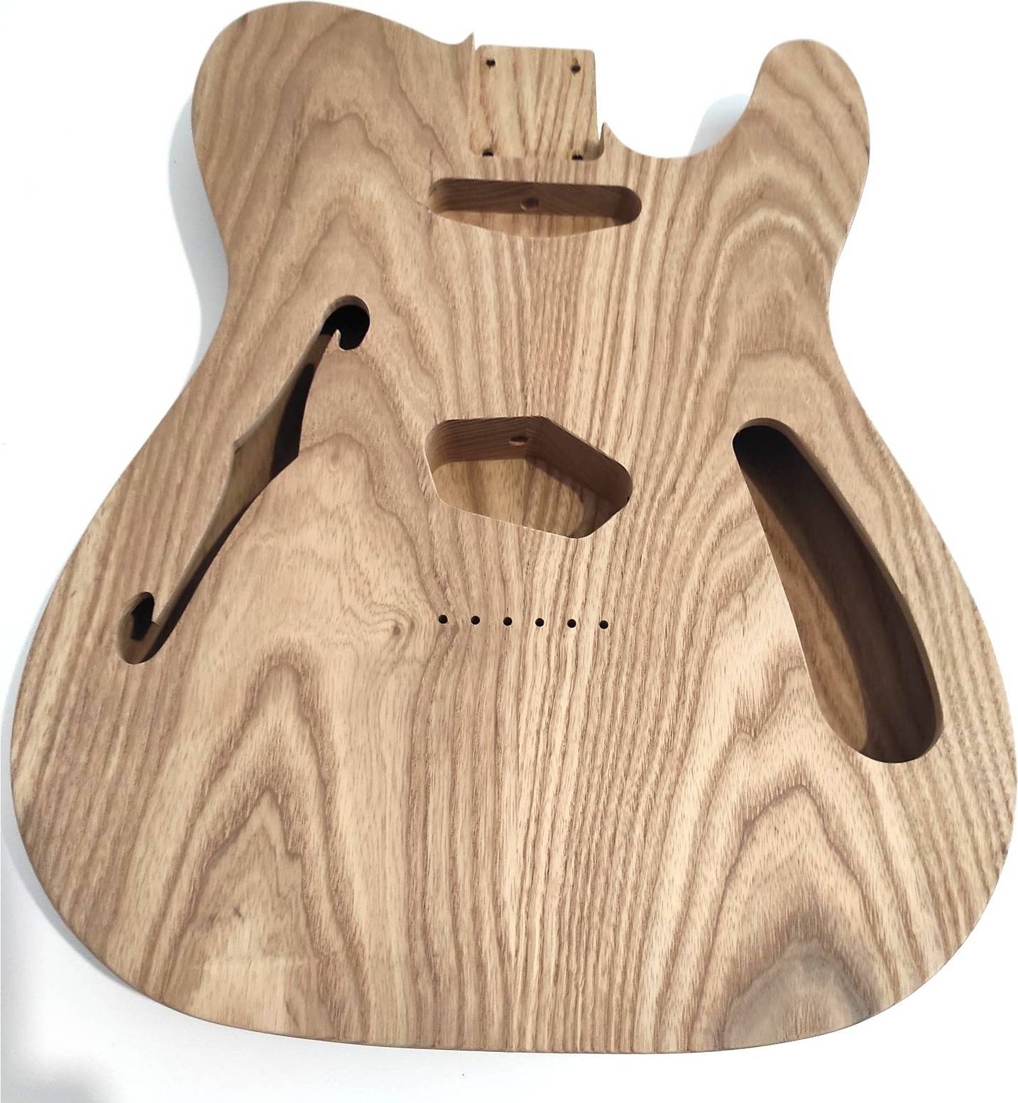 Telecaster Thinline Body In Swamp Ash 2 Pieces
