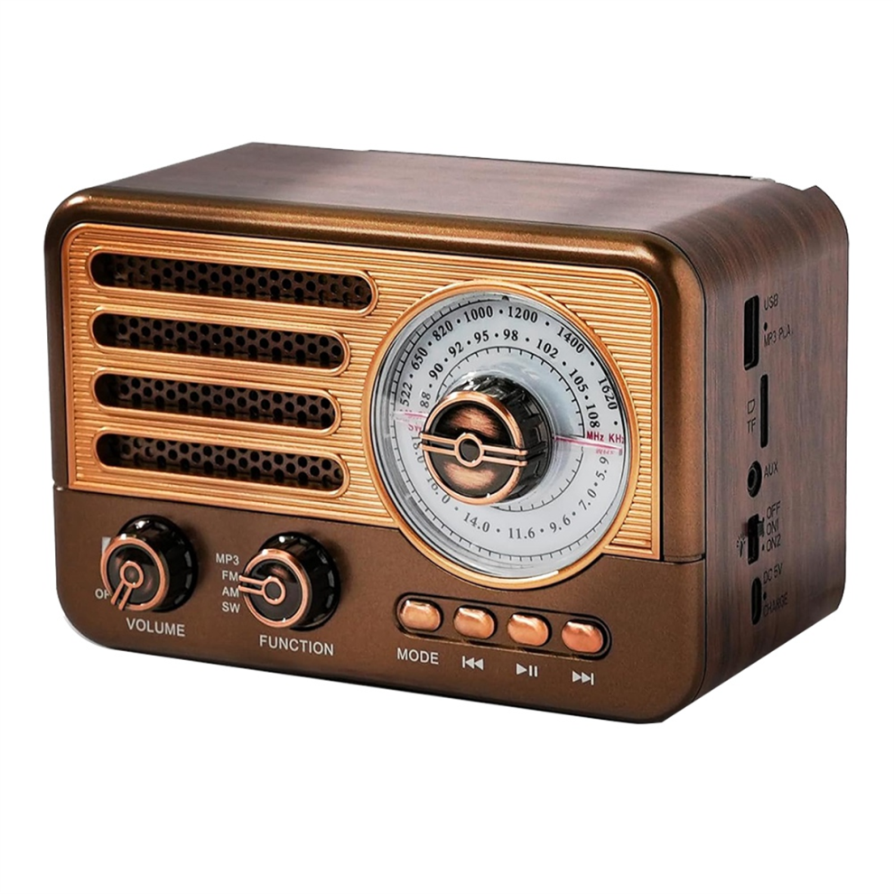 Mini FM AM SW Retro Radio Receiver
