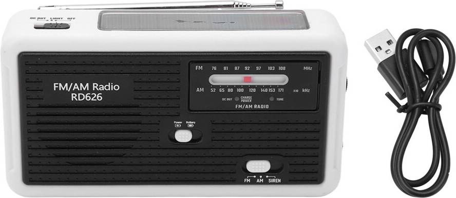 Multi Power Source Emergency Radio
