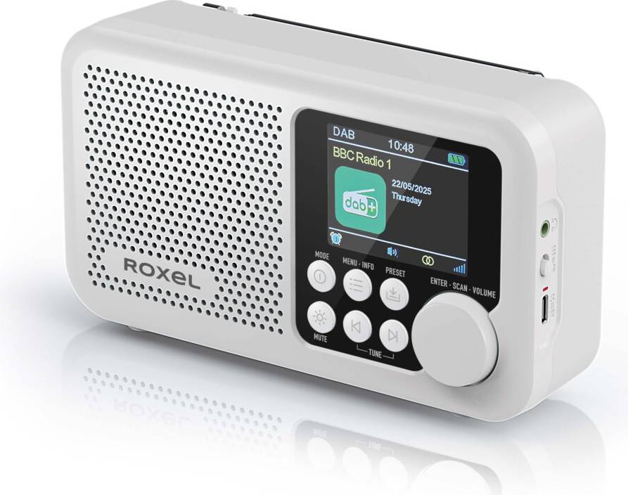 Roxel RDR-30 Portable DAB FM Radio