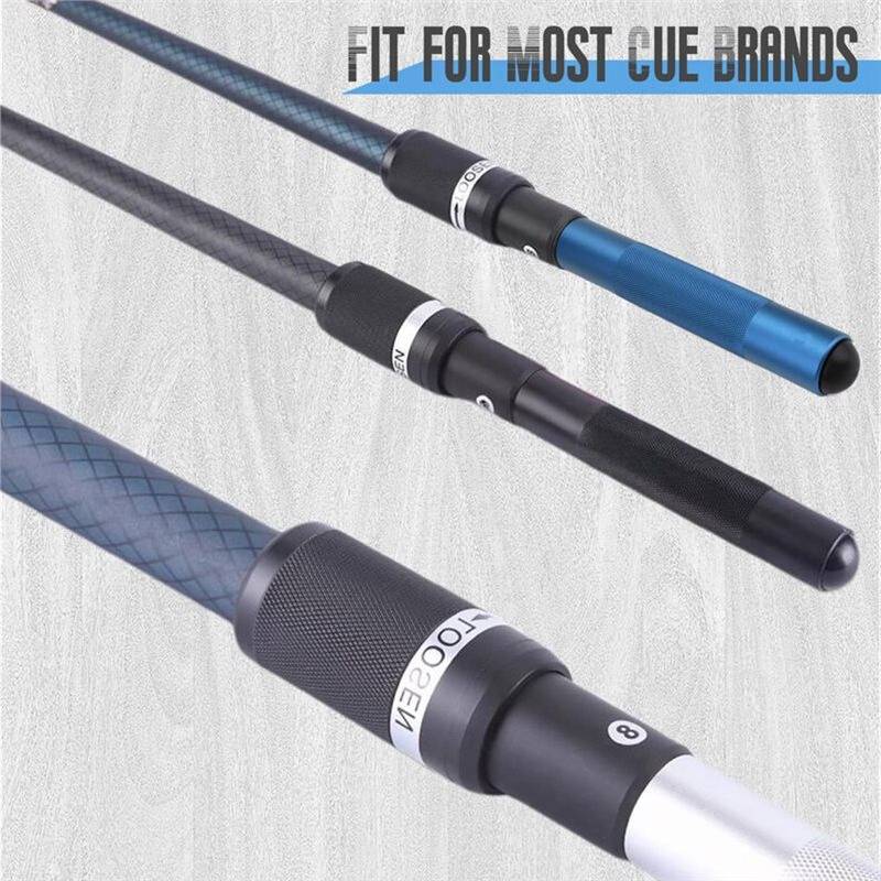 Pool Cue Extension Extender Silver