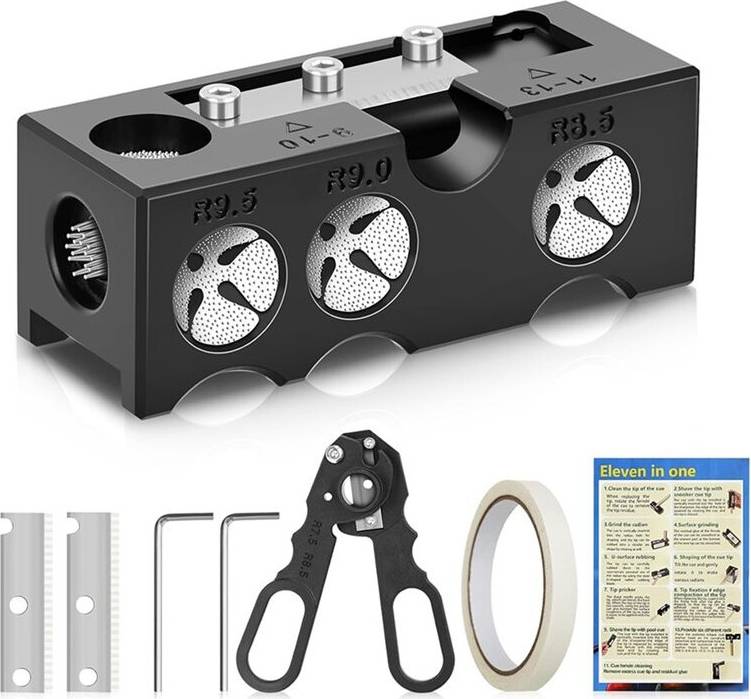 Pool Cue Tip Shaper Replacement Kit