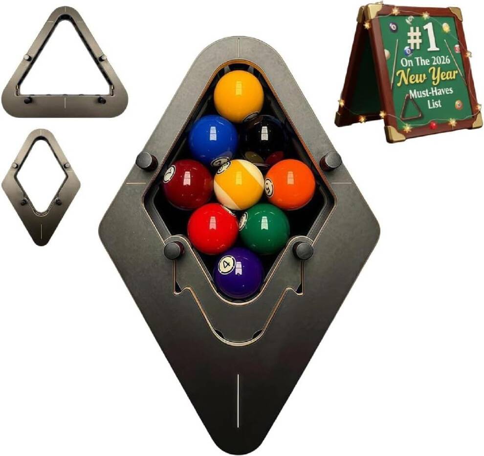 Bitman-Rack 9-Ball PRO Billiard Rack Machined Wood