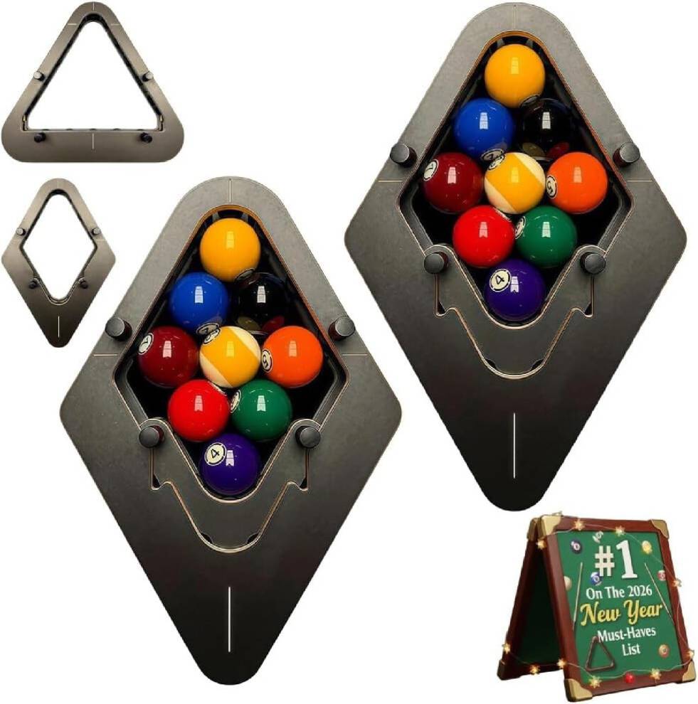 Bitman-Rack 9-Ball PRO Billiard Rack Machined Wood