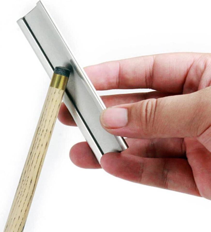 Cue Tip Shaper Stainless Steel Rectangular