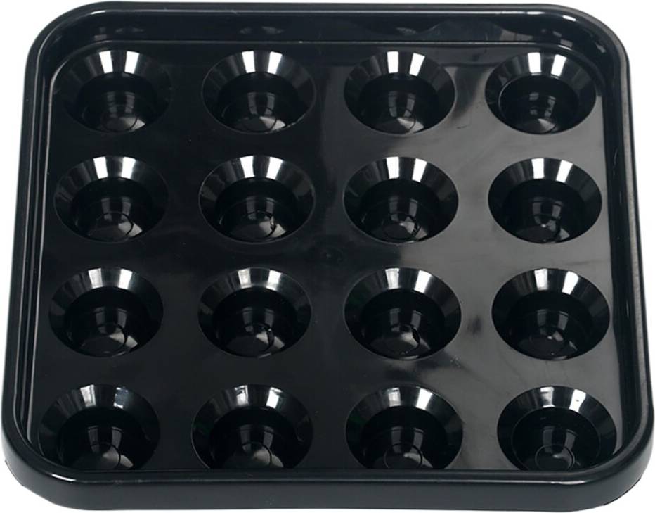 Pool Ball Holder 10x10 Inch Plastic Billiard Ball Rack