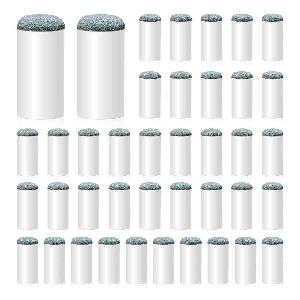 Pool cue tips 40 Pack Billiard Slip On Pool Cue Tips Kit