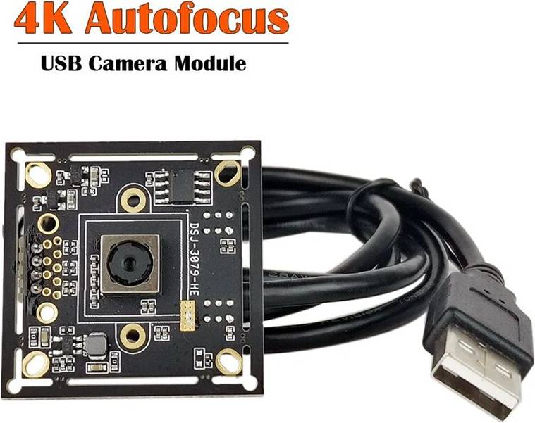 Autofocus Camera Module 8MP CMOS IMX179 Sensor HD 4K