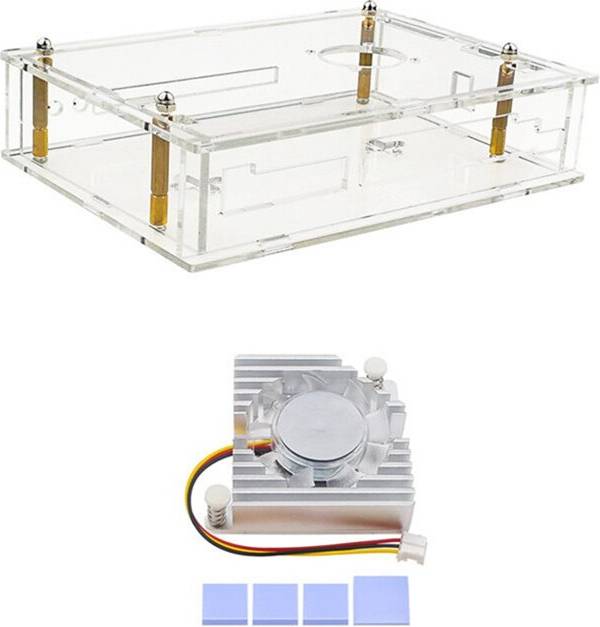 Kepptory Banana Pi BPI-R4 Acrylic Case Transparent Shell