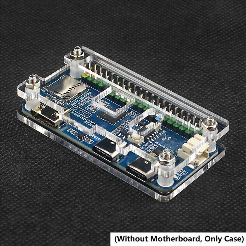 Raspberry pi case Exogio Raspberry Pi RP2040-PiZero Transparent Acrylic Case