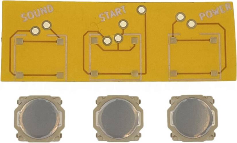 Wonder Swan Color WSC Menu Button Set