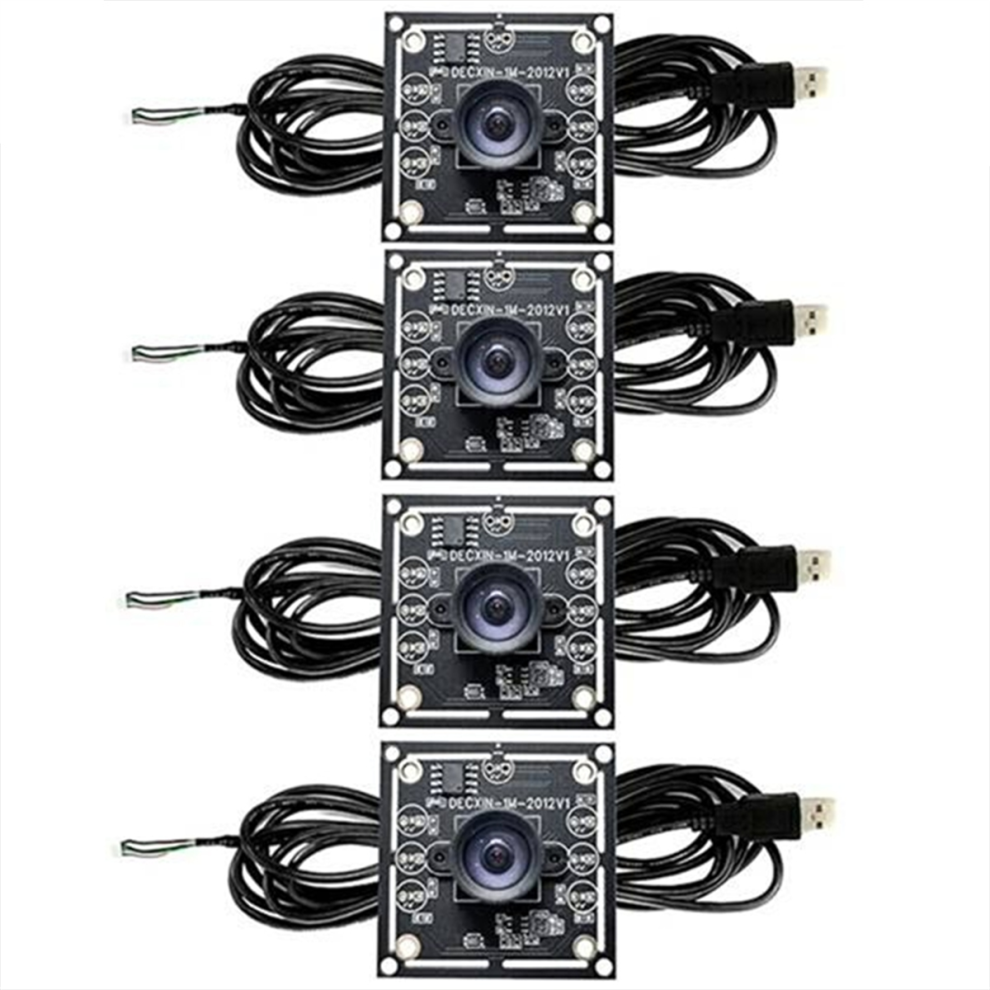 4Pcs 100 Degree Camera Module 1MP OV9732