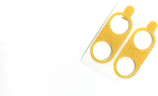 2pcs Rear Back Camera Glass Lens Cover