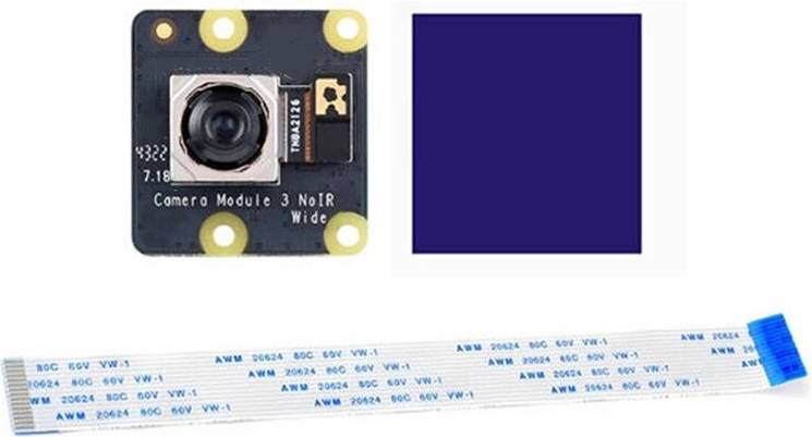 Raspberry pi 3 Typecat Raspberry Pi Camera Module 3 Wide NoIR IMX708