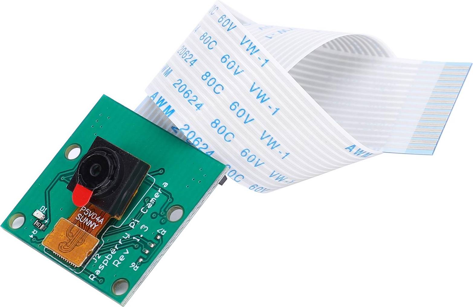 Sonoff Camera Module Green Raspberry Pi 4 3B 5 Million Pixel 15cm Cable