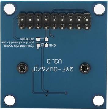 5MP OV7670 Camera Module Adjustable Macro CS Metal Mount
