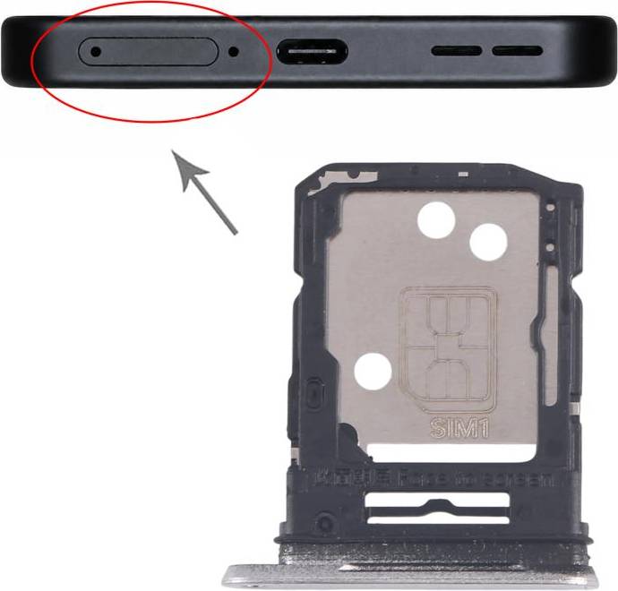 OnePlus Ace 5 Racing SIM Card Tray