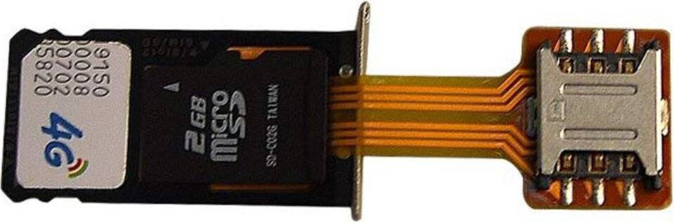 Triple Slot Adapter Dual SIM Micro SD