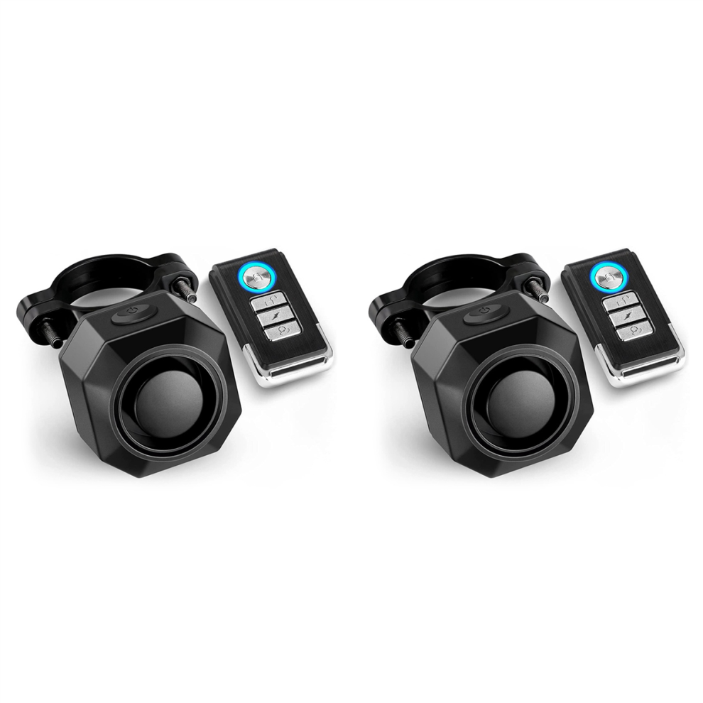 USB Rechargeable Bike Alarm with Remote