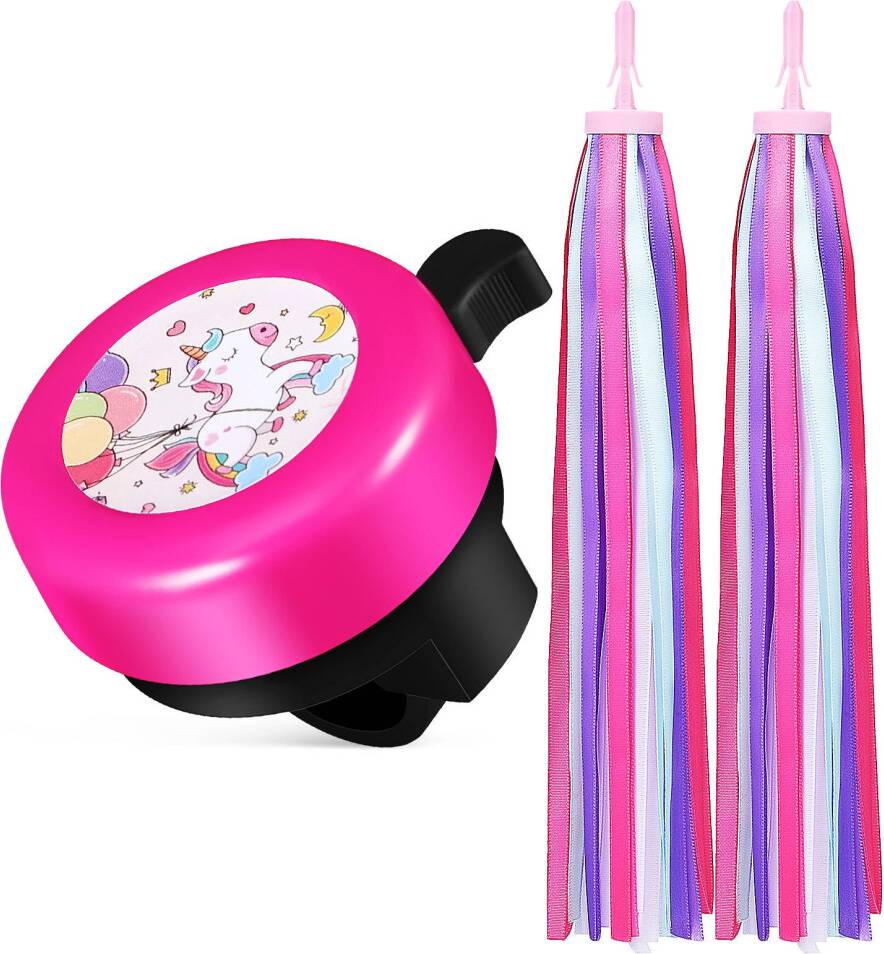 Bicycle Bell For Kids Ribbon Attachment