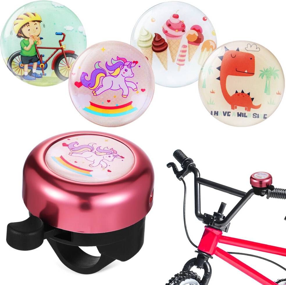 Bike Bell with Stickers