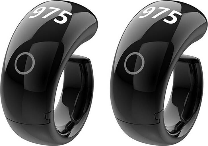 Tlily Multifunction Digital Counting Rings Black