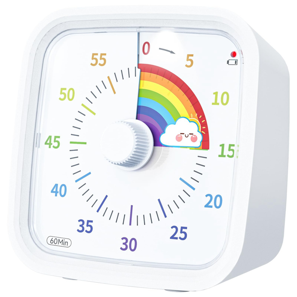 Exogio 60 Minute Visual Timer with Protective Case