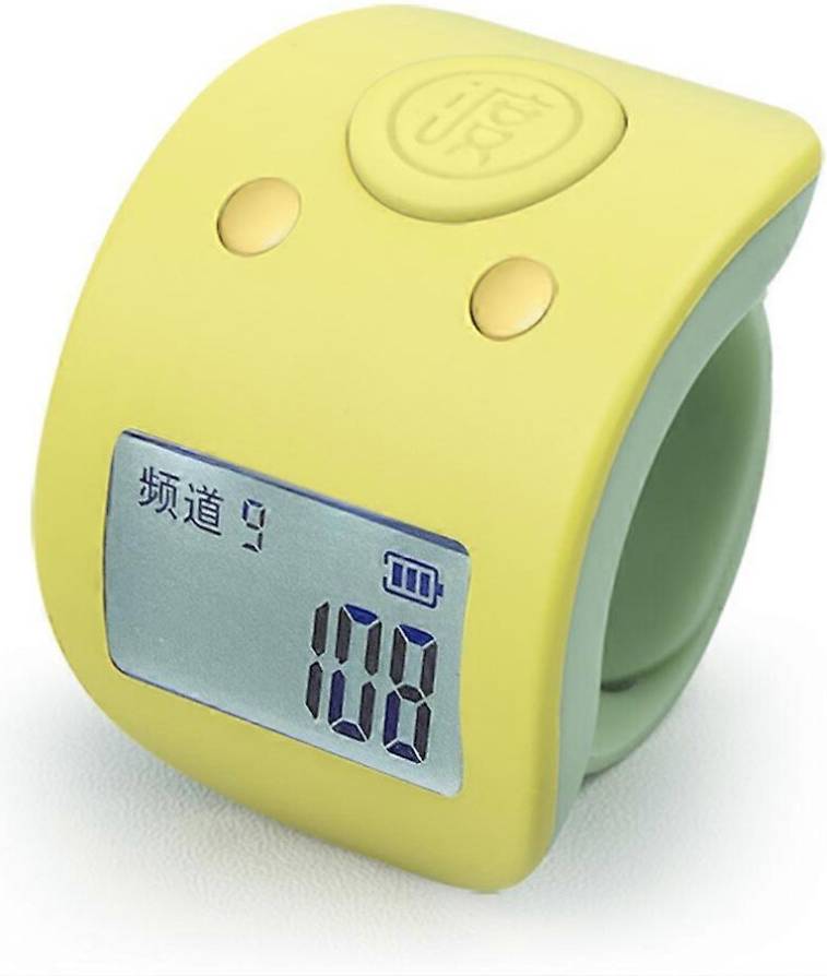 Rechargeable 6 Channel Digital Finger Counter