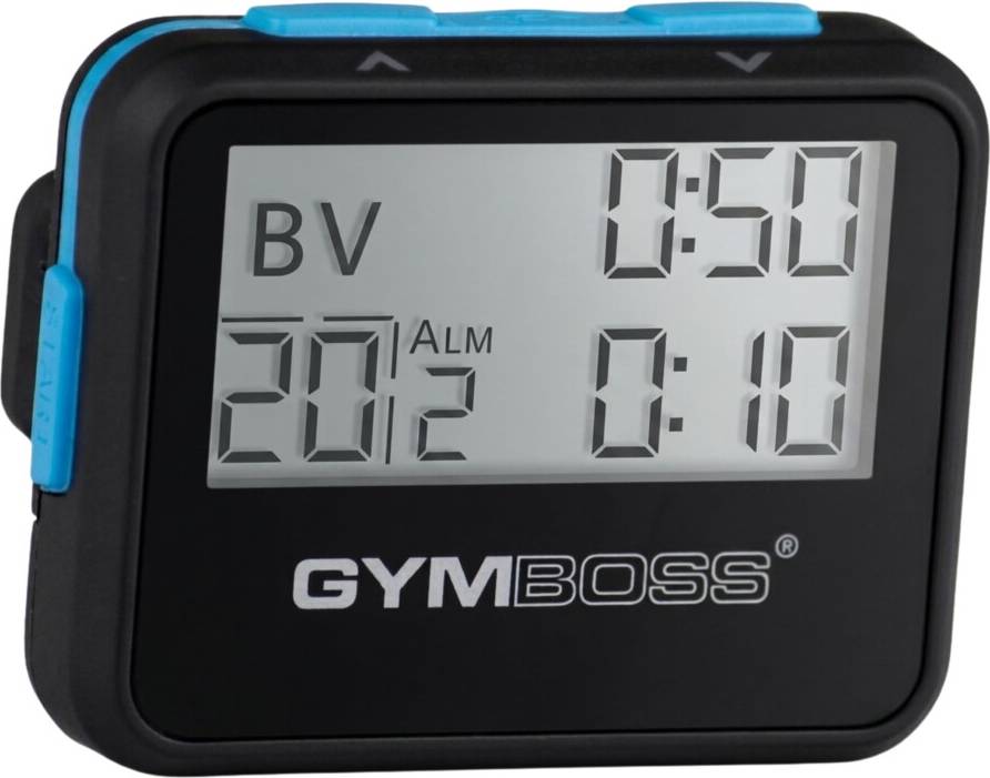 GYMBOSS Interval Timer and Stopwatch Soft Coating