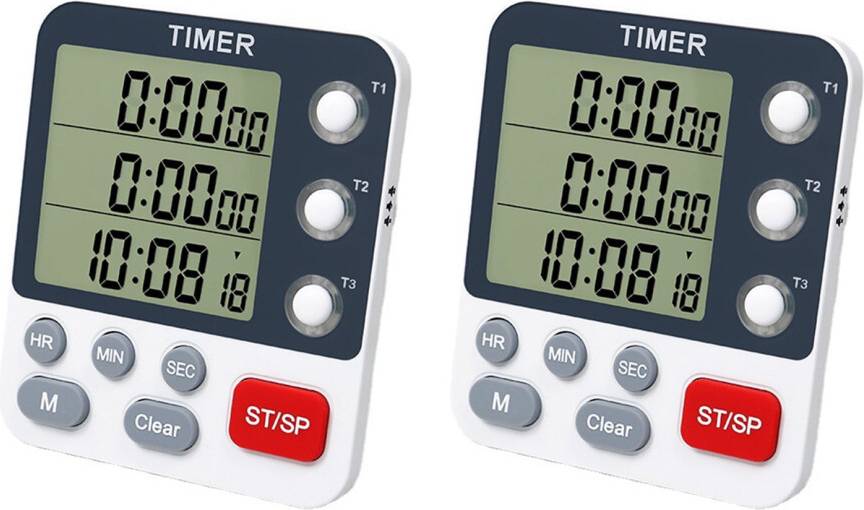Digital Countdown Timer ABS Casing 3-Function