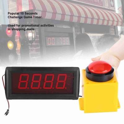 Game Challenge 10 Seconds Countdown Timer Led Digital Display