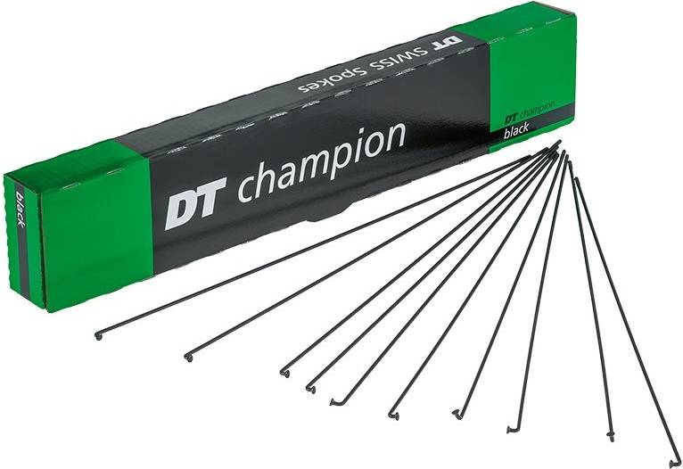 DT Swiss Competition RACE 1-ST J-Bend Rund Black