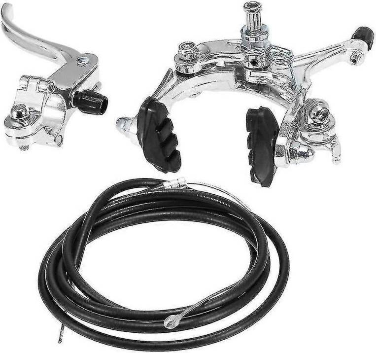 Rear Brake Set Silver
