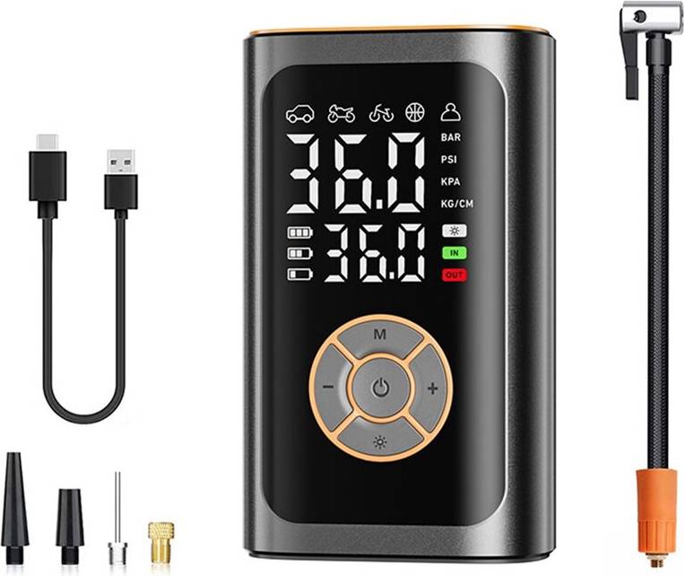 Portable Air Compressor 6X Tire Inflator