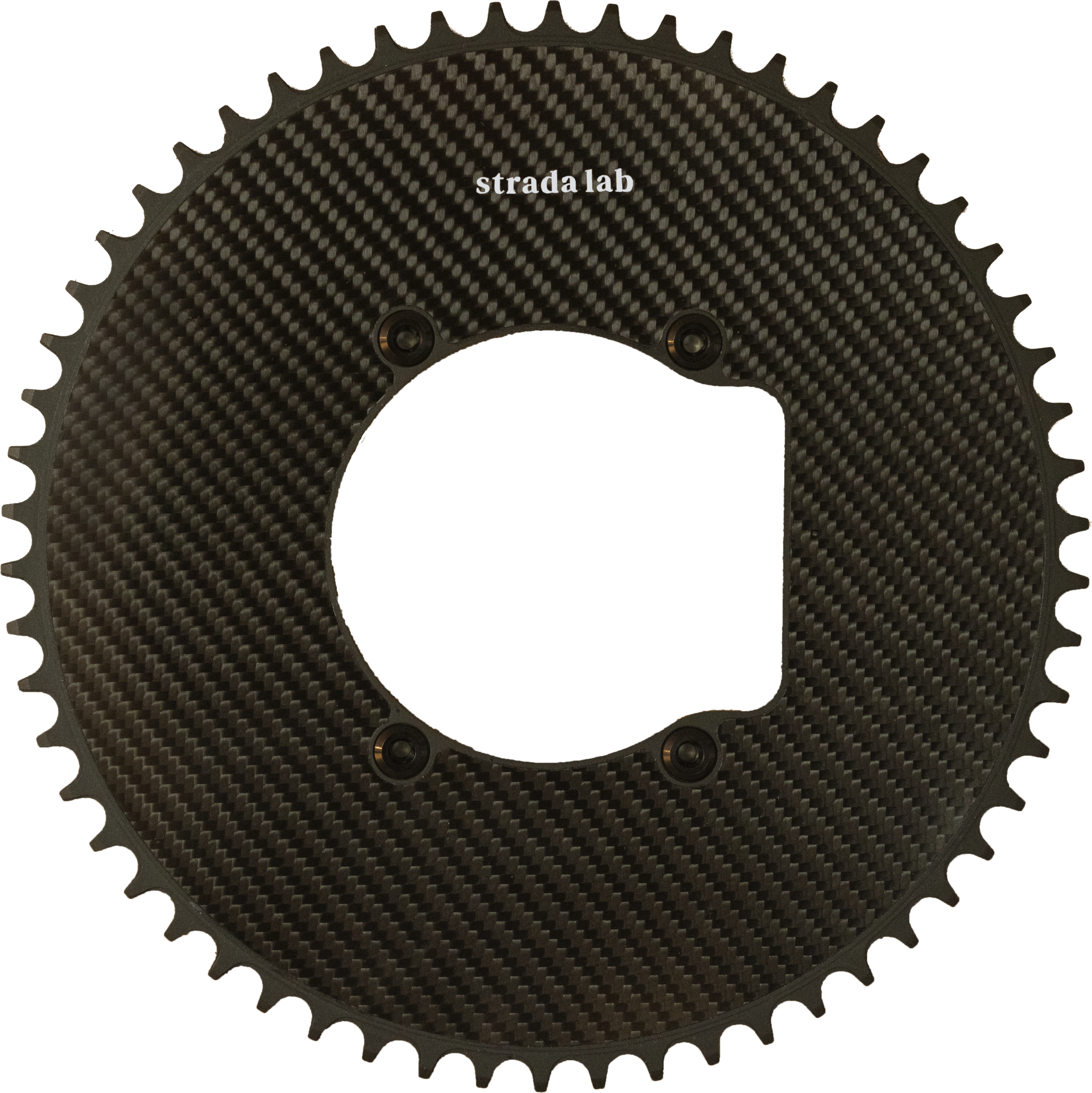 Strada Lab 2x Carbon Chainring Set 52 36t