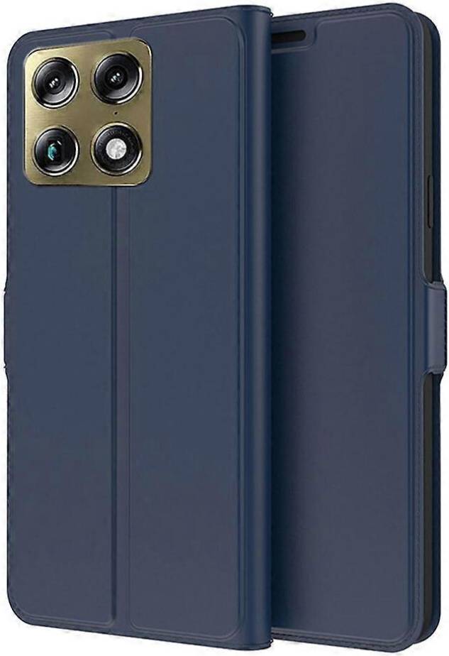 Blue TPU Inner Shell Leather Phone Case