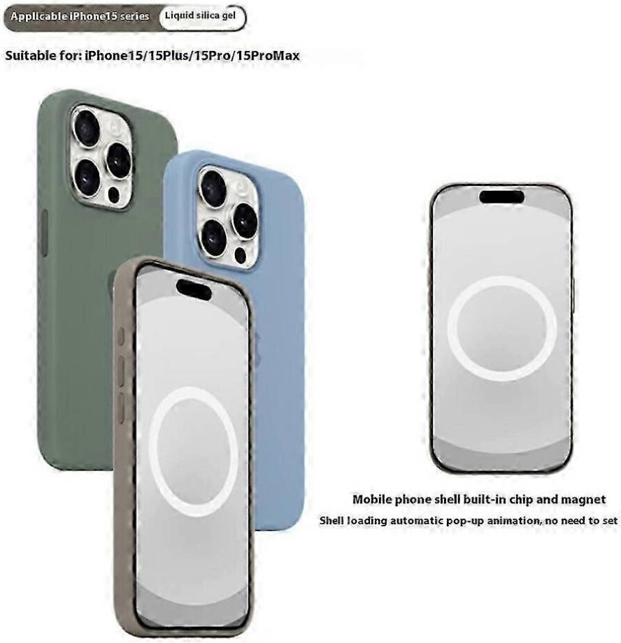 iPhone 15 Pro Max Case Compatible MagSafe