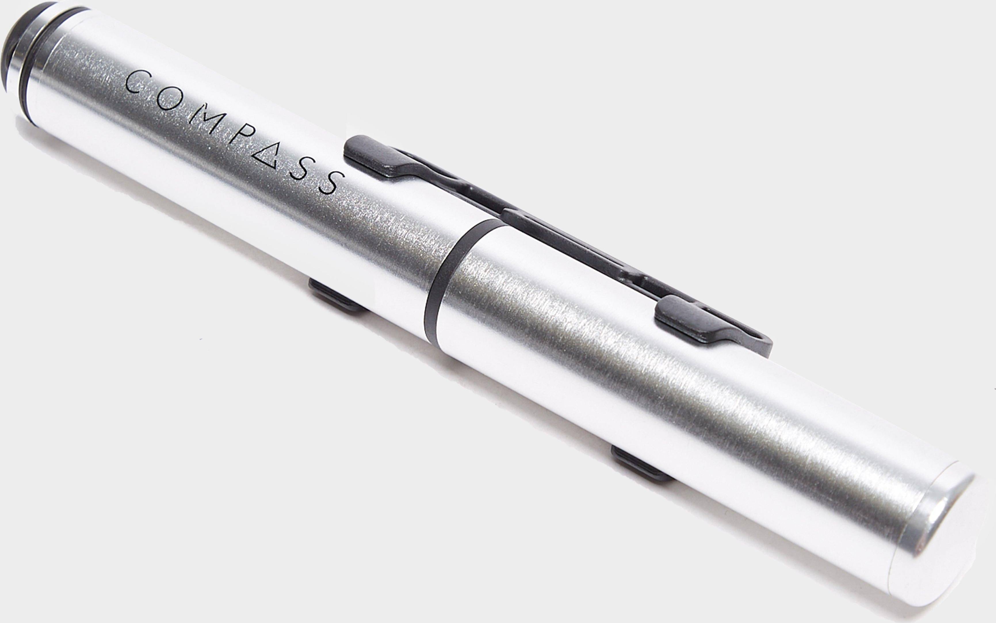 Compass Mini Bike Pump Silver One Size