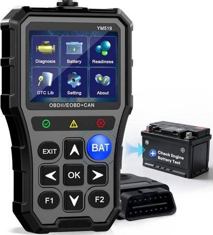 Obd scanner AMTIFO OBD2 Scanner with Battery Tester