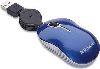 Verbatim Wired Optical Computer Mini Usb-a Mouse